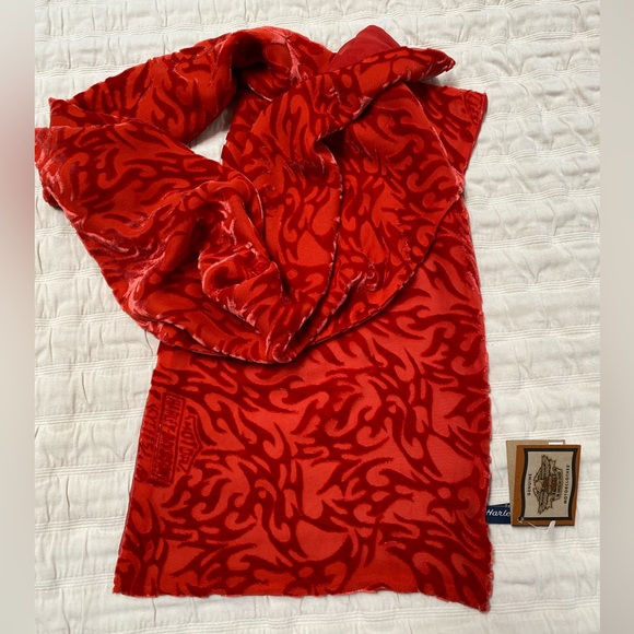 Harley Davidson silk scarf - Picture 2 of 4